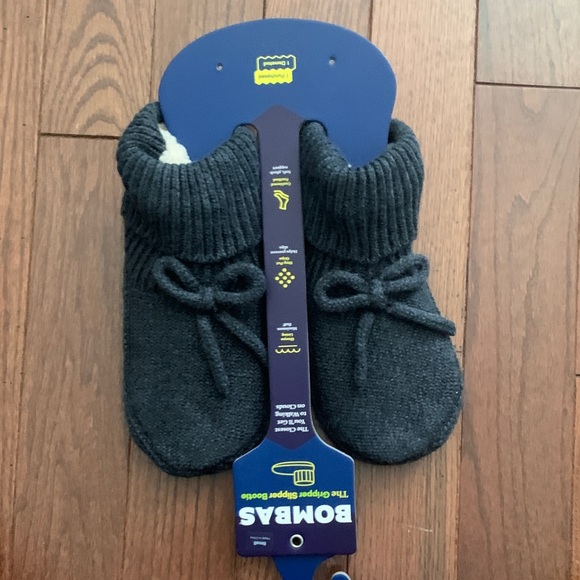 Bombas Shoes - Bombas Charcoal Slipper Booties
